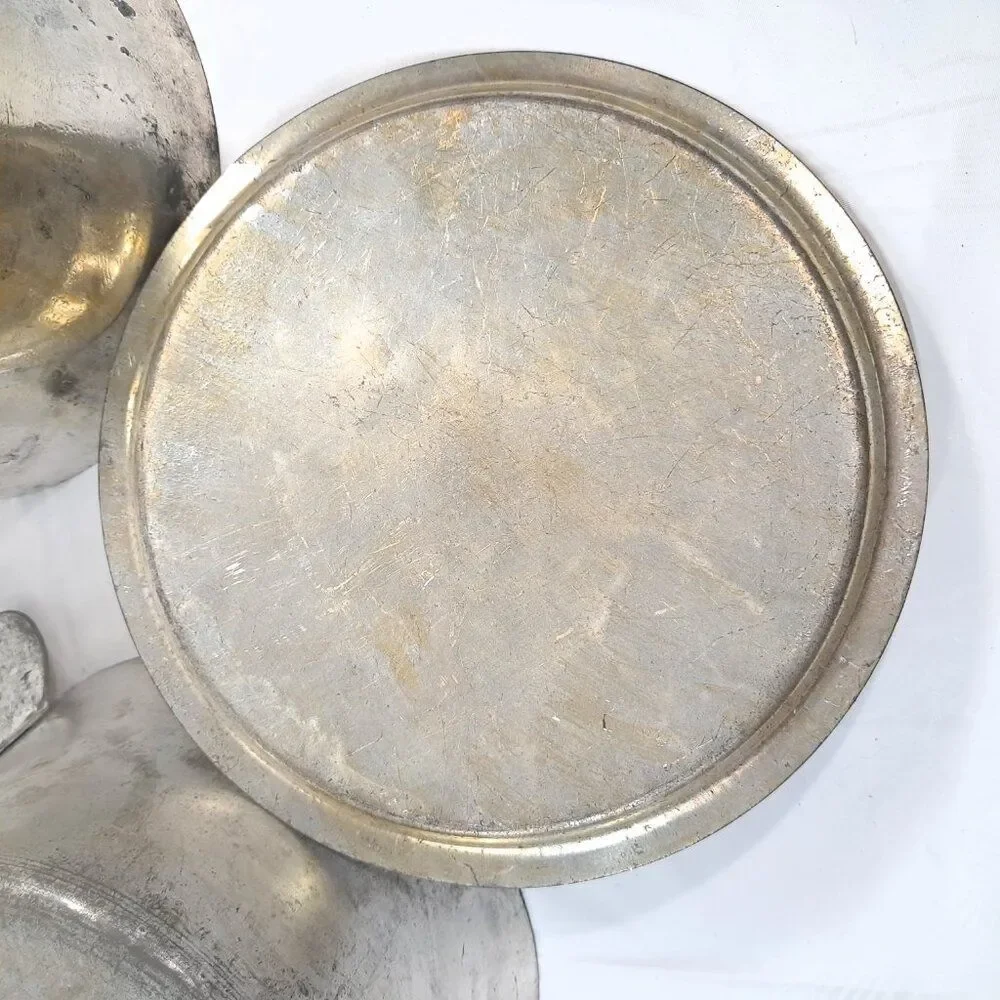 Vintage Cordon Bleu Charlotte Mold 2 Pots Heart Handles‎ Lid France #10 rustic
